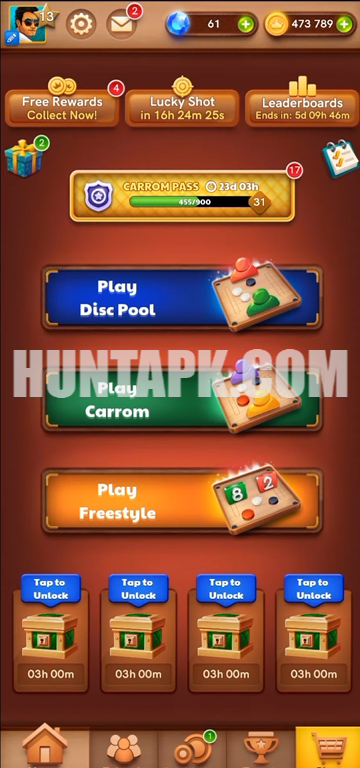 Download Carrom Pool Mod APK (Unlimited Coins & Gems) free download