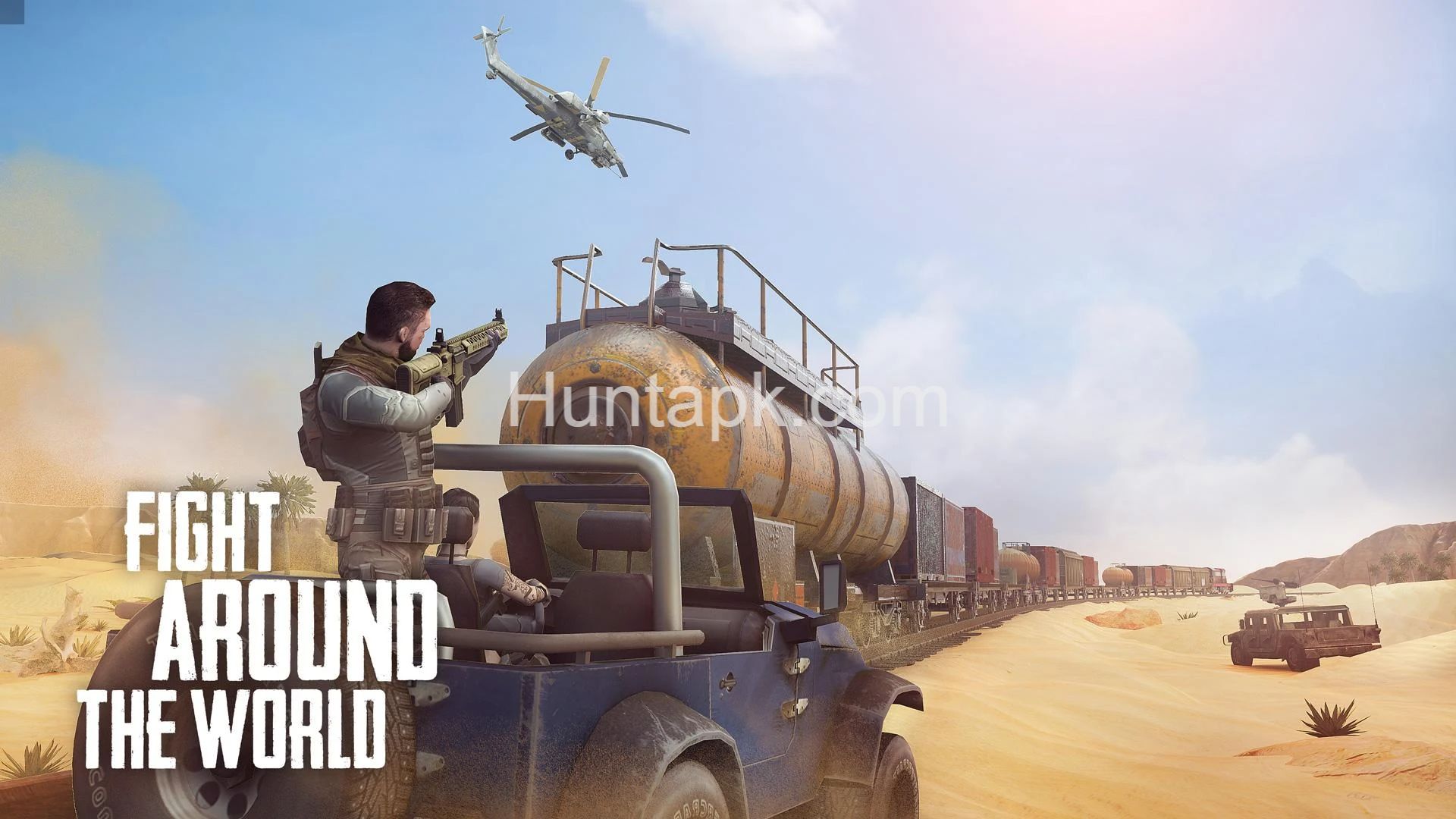 Cover fire mod apk fight around the world