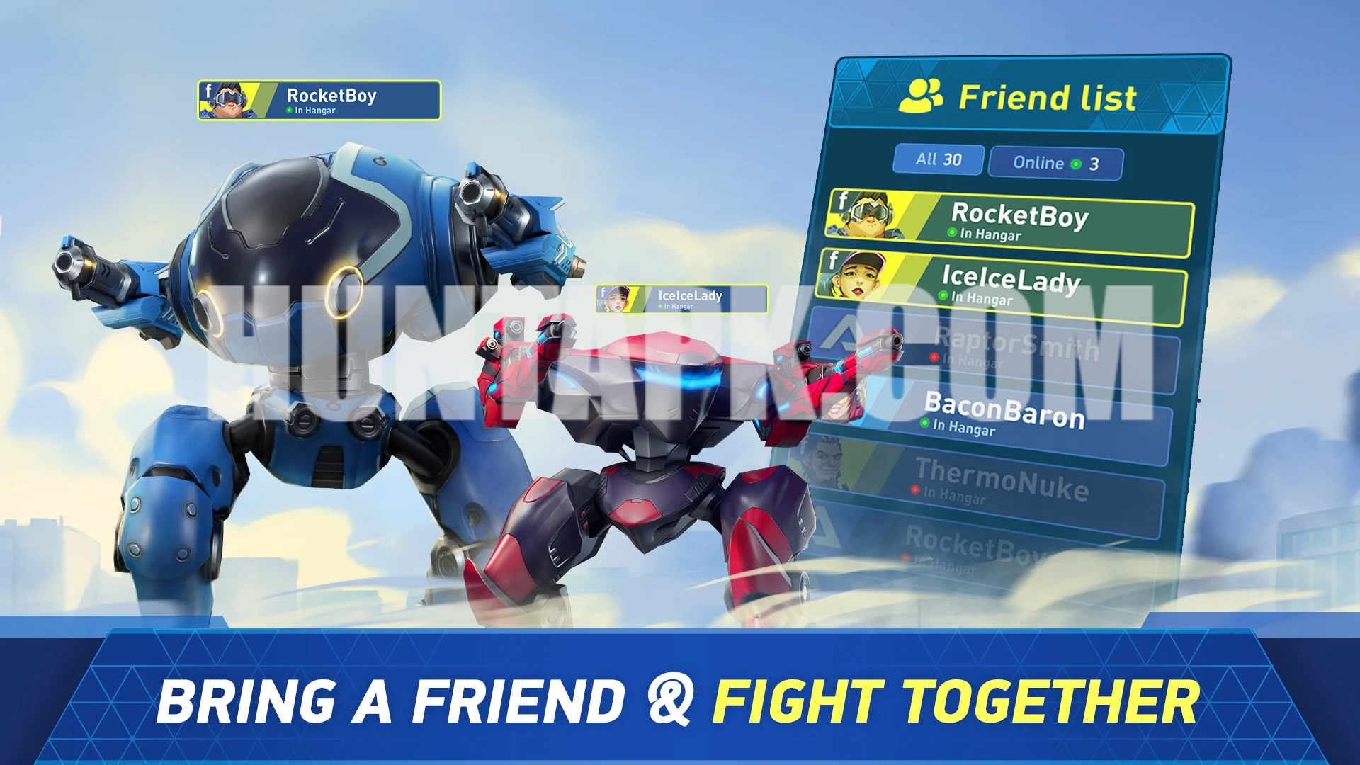 mech arena mod apk unlocked all characters